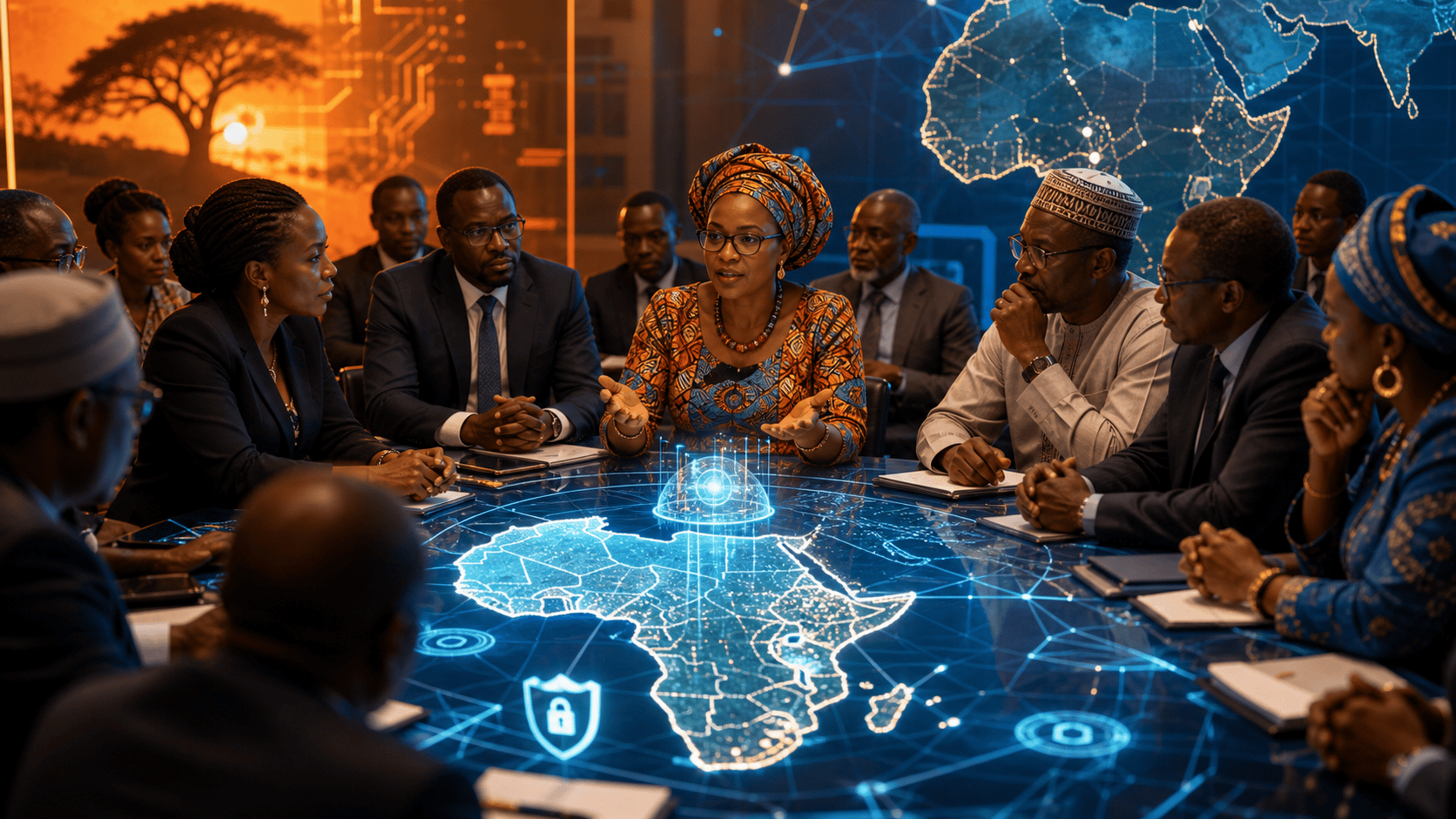 Représentants de 21 pays africains préparant des règles communes sur l’intelligence artificielle