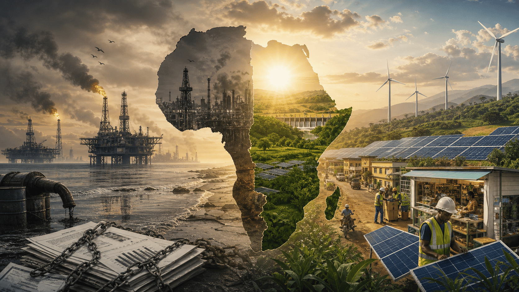 Pétrole africain et énergie renouvelable face au défi du développement