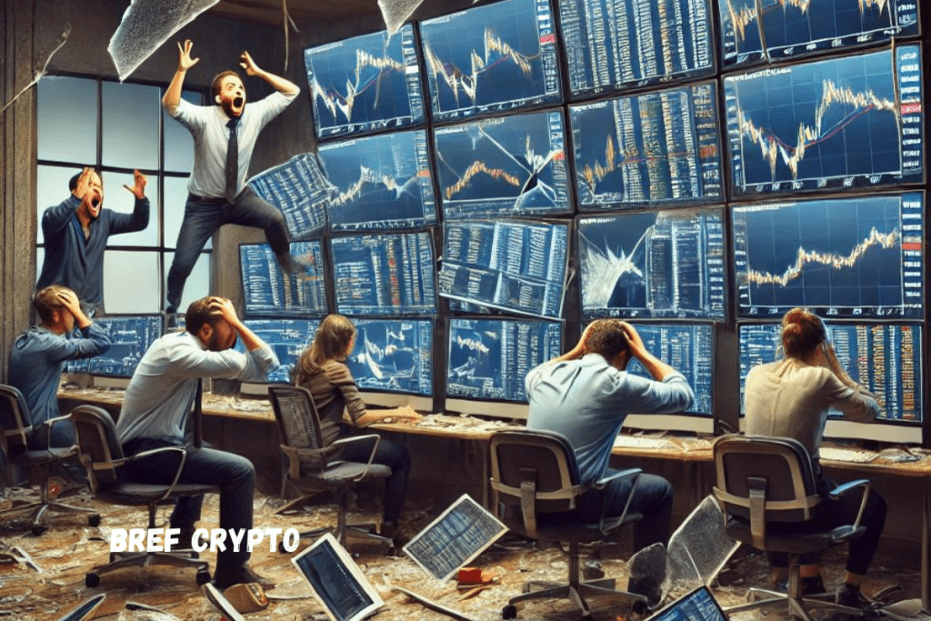 Secousse sur le marché crypto : 295 millions de dollars liquidés en 24 heures! Crypto liquidation