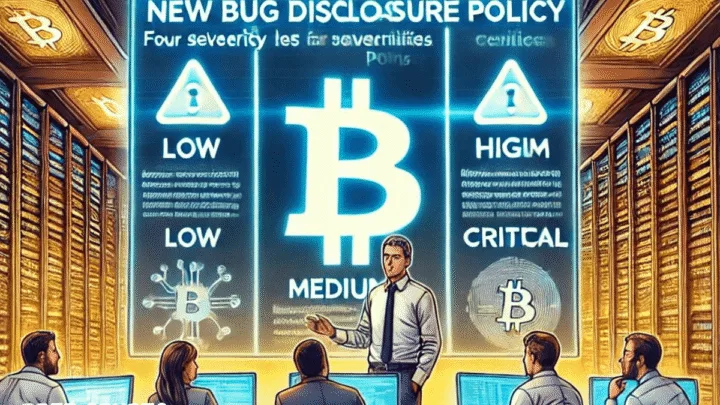 Bitcoin core : Une nouvelle politique de divulgation des bugs