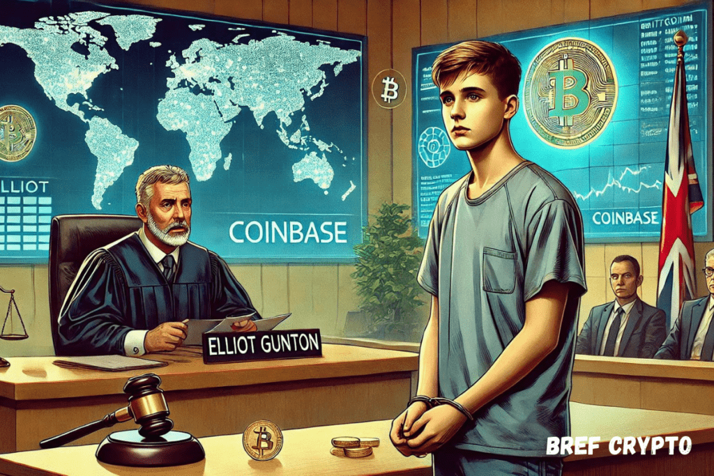 Crypto : le jeune pirate de Coinbase condamné à 3,5 ans de prison Condanmation du jeune pirate de Coinbase