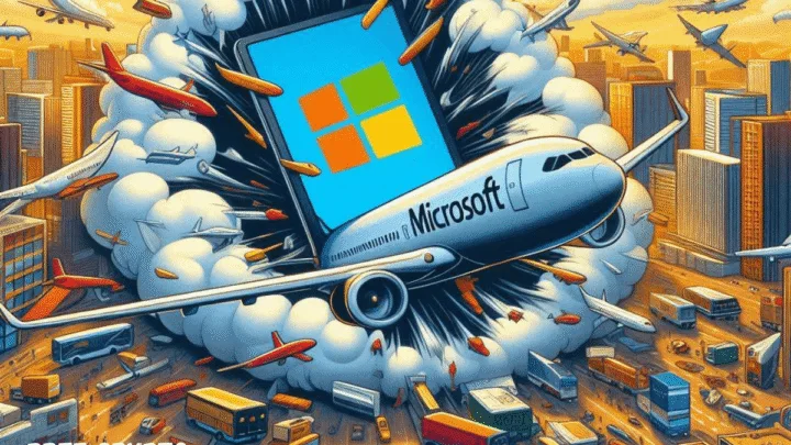 Microsoft en panne