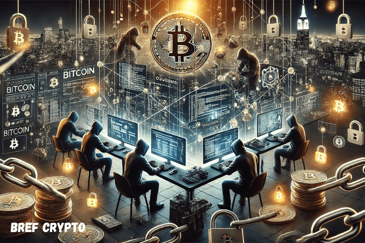 Septs individus volent 300 000 dollars en bitcoin