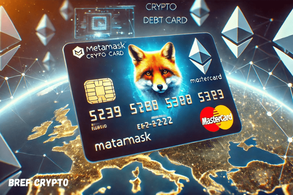 Metamask et Mastercard introduisent une carte de débit crypto