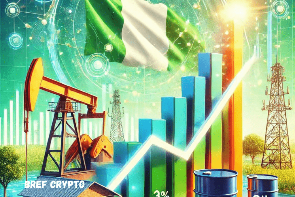 L’économie nigériane bondit de 3 % au deuxième trimestre 2024 ! Nigeria hausse