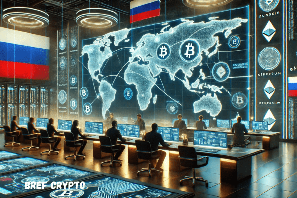 La Russie teste l'usage des crypto à linternational