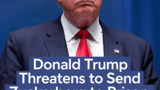 Donald Trump ménace d'envoyer Zuckerberg en prison