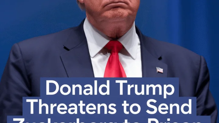 Donald Trump ménace d'envoyer Zuckerberg en prison
