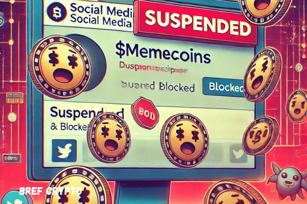 Memecoin : suspension du compte X makenowmeme