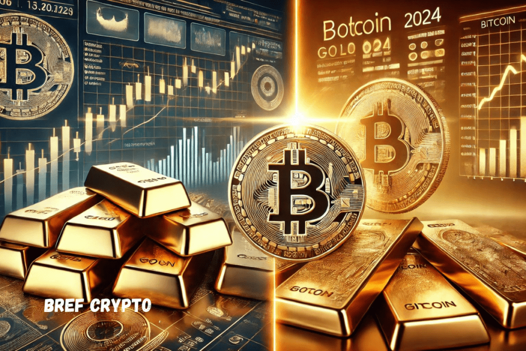 Le Bitcoin s’éloigne de l’or, voici pourquoi Bitcoin Or