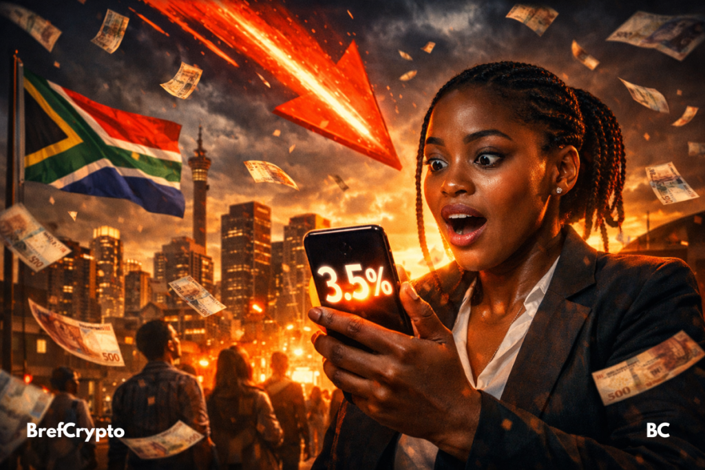 L’inflation chute à 3,5 % en Afrique du Sud