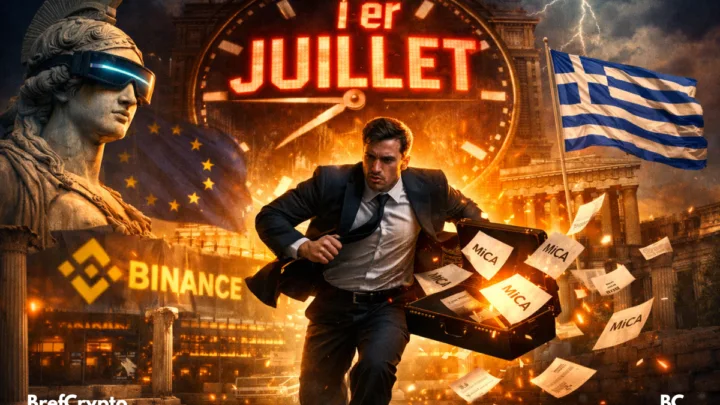 Binance fonce vers sa licence MiCA en Grèce, sous pression, avant l’échéance cruciale du 1er juillet 2024.