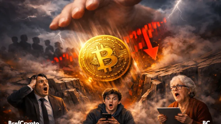 Le Bitcoin en chute libre : panique sur les marchés.