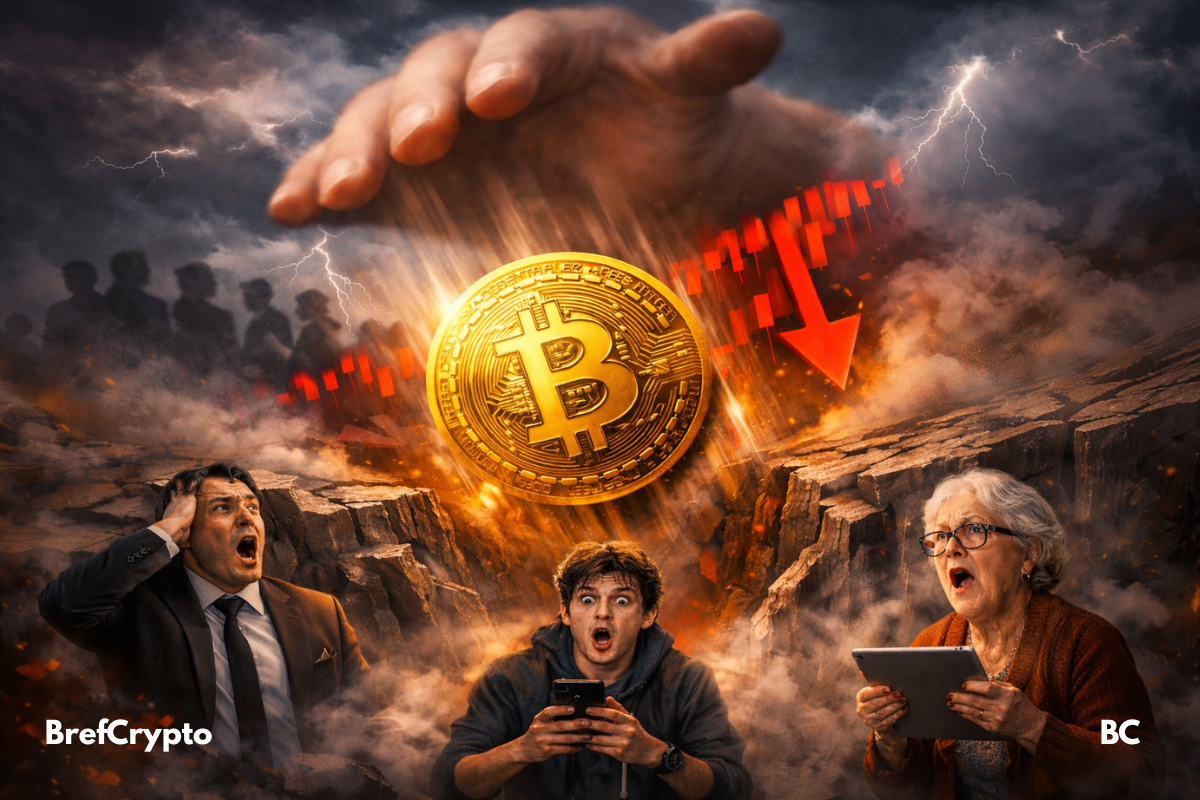 Le Bitcoin en chute libre : panique sur les marchés.