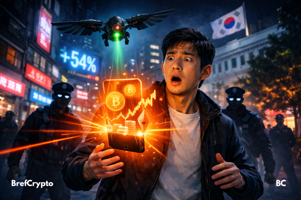 Un investisseur sud-coréen sous le choc alors que son portefeuille crypto