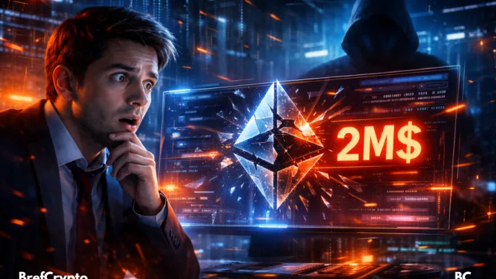 Un analyste choqué découvre un financement suspect de 2M$, révélant une menace invisible visant Ethereum.