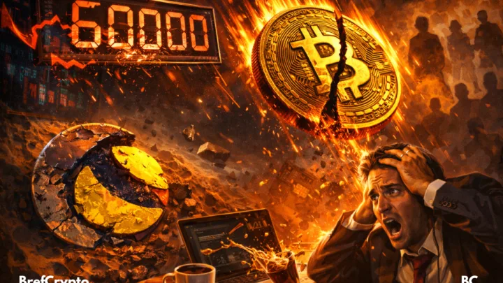 Bitcoin vacille : le seuil des 60 000 $ menace.