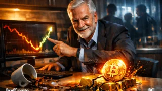 Bitcoin rebondit, l’or vacille : le pari choc du trader.
