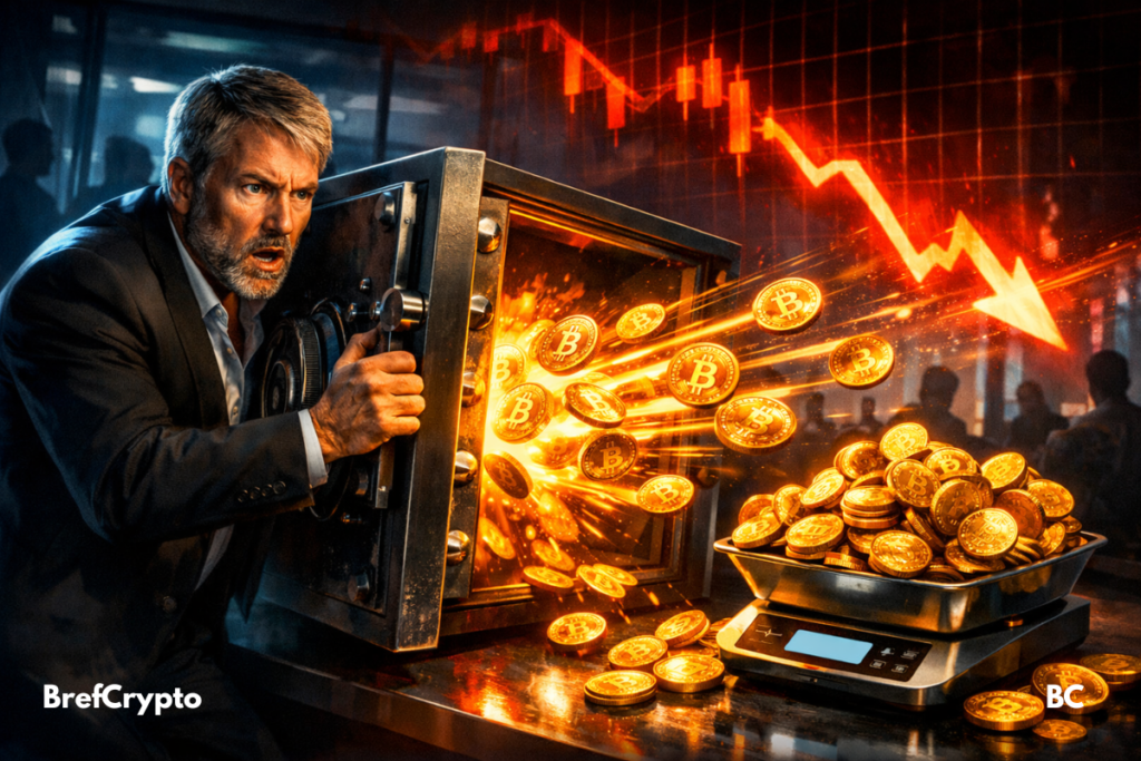 Bitcoin : -9 milliards sur le papier – Strategy transfère enfin ses BTC Strategy bouge ses bitcoins en pleine tempête du bitcoin.