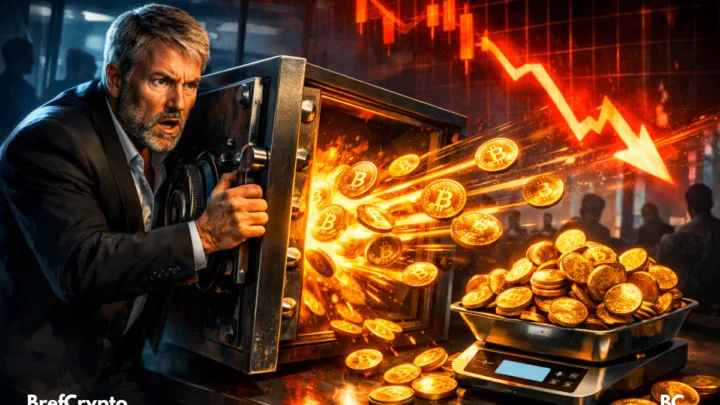 Strategy bouge ses bitcoins en pleine tempête du bitcoin.