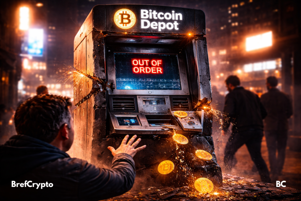 Le Connecticut suspend Bitcoin Depot et enfonce le clou réglementaire