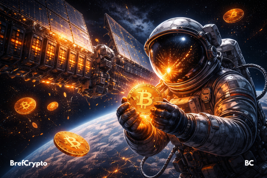 Minage Bitcoin dans l'espace : Starcloud veut réécrire les règles du jeu