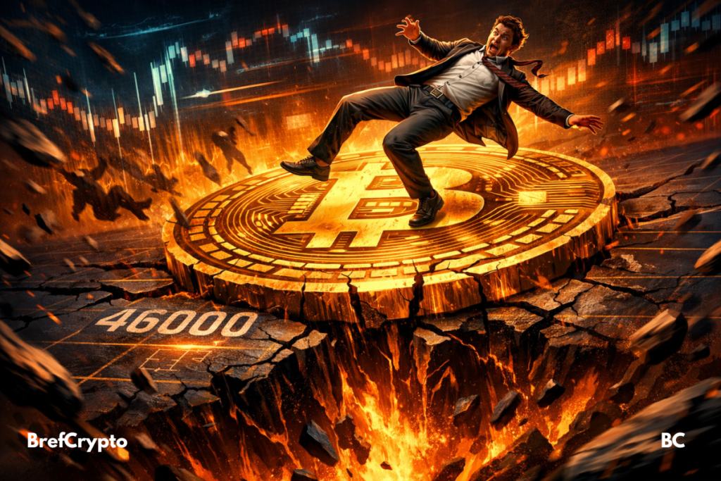 Bitcoin : Willy Woo prédit un plancher entre 46 000 $ et 54 000 $, la panique gagne le marché