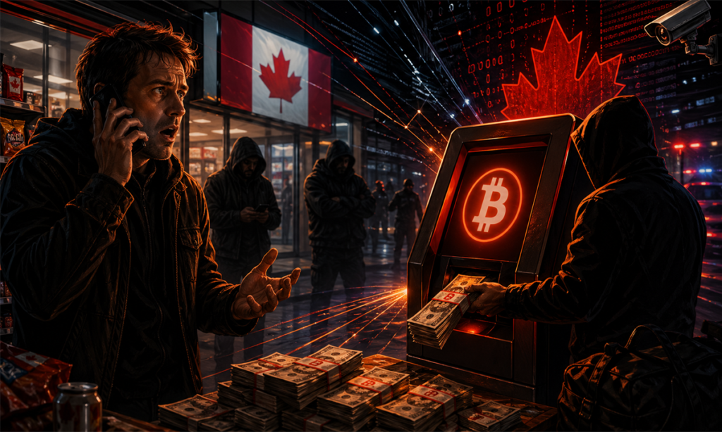 Distributeur crypto au Canada visé par une interdiction contre les arnaques et le blanchiment
