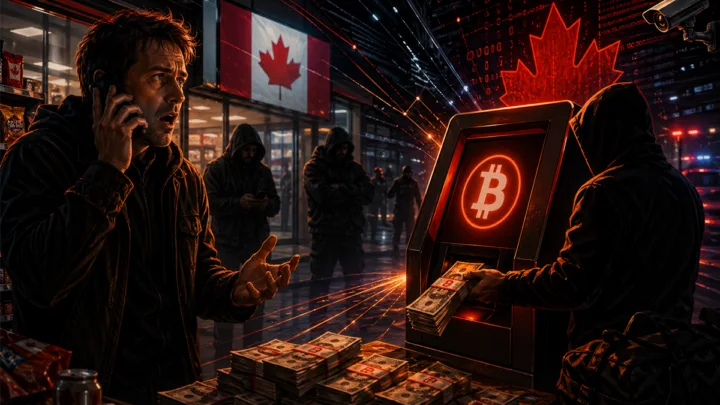Distributeur crypto au Canada visé par une interdiction contre les arnaques et le blanchiment
