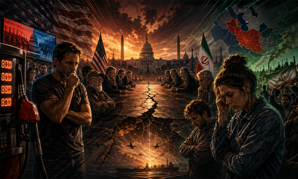 Américains inquiets face à la guerre avec l’Iran et aux prix de l’essence