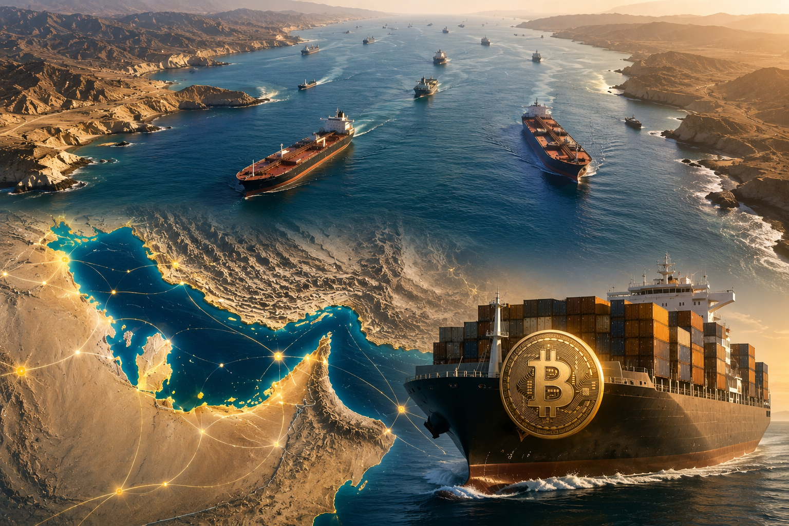 L’Iran explore le Bitcoin comme solution d’assurance maritime pour sécuriser le transit dans le détroit stratégique d’Hormuz.
