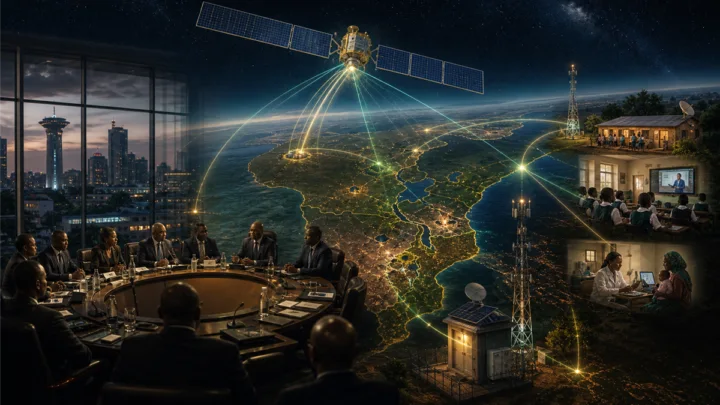 Satellite régional au-dessus de l’Afrique de l’Est pour améliorer la connectivité numérique