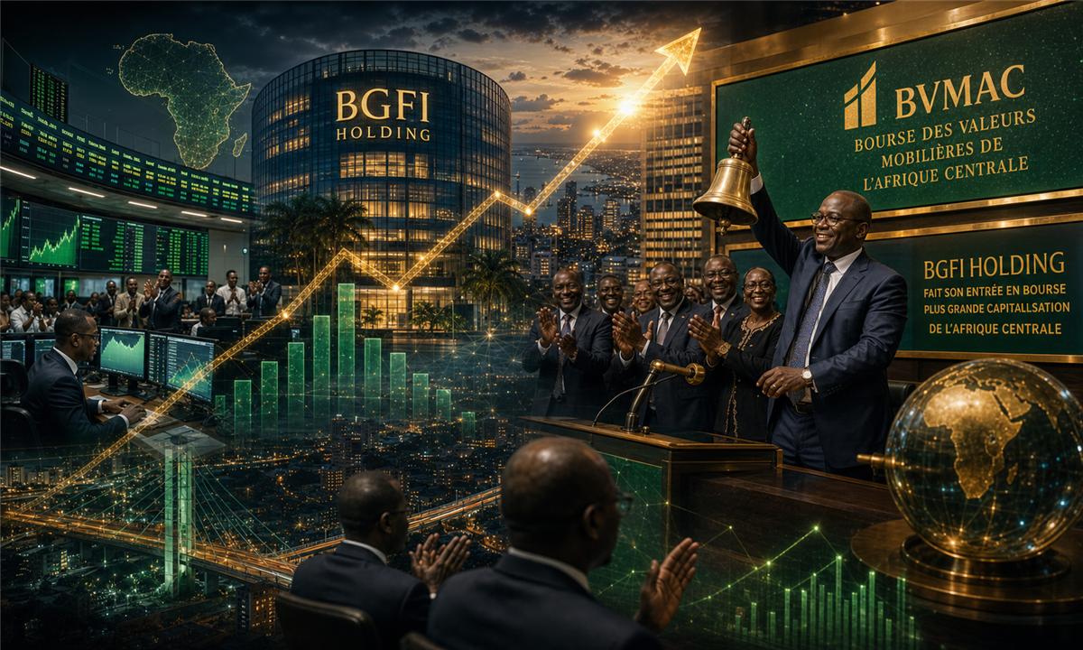 BGFI Holding entre à la BVMAC et devient la première capitalisation régionale