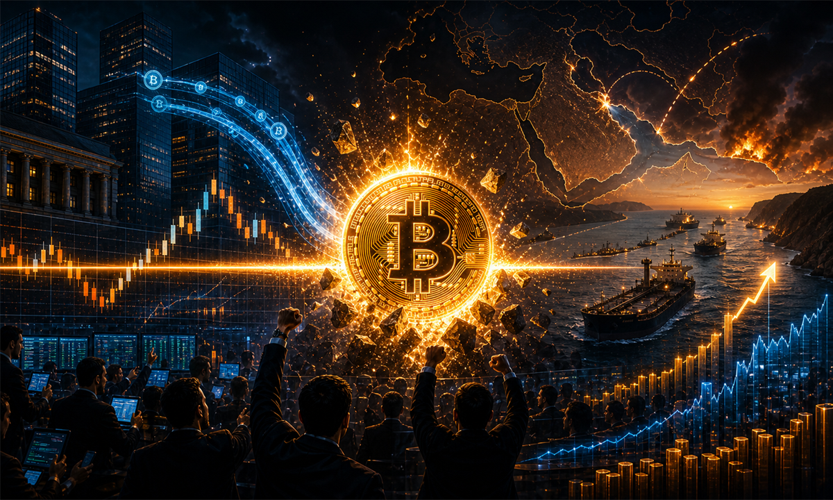 Bitcoin franchit les 80 000 dollars avec les ETF et les tensions autour du détroit d’Ormuz en arrière-plan