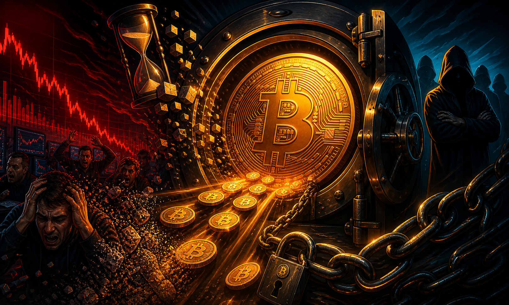 Bitcoin verrouillé par les long-term holders pendant que le marché s’agite