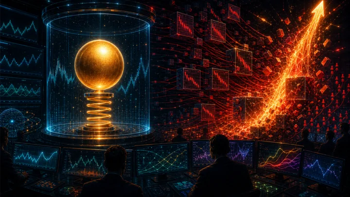 Bitcoin calme dans une chambre de volatilité avec risque de short squeeze sur les dérivés