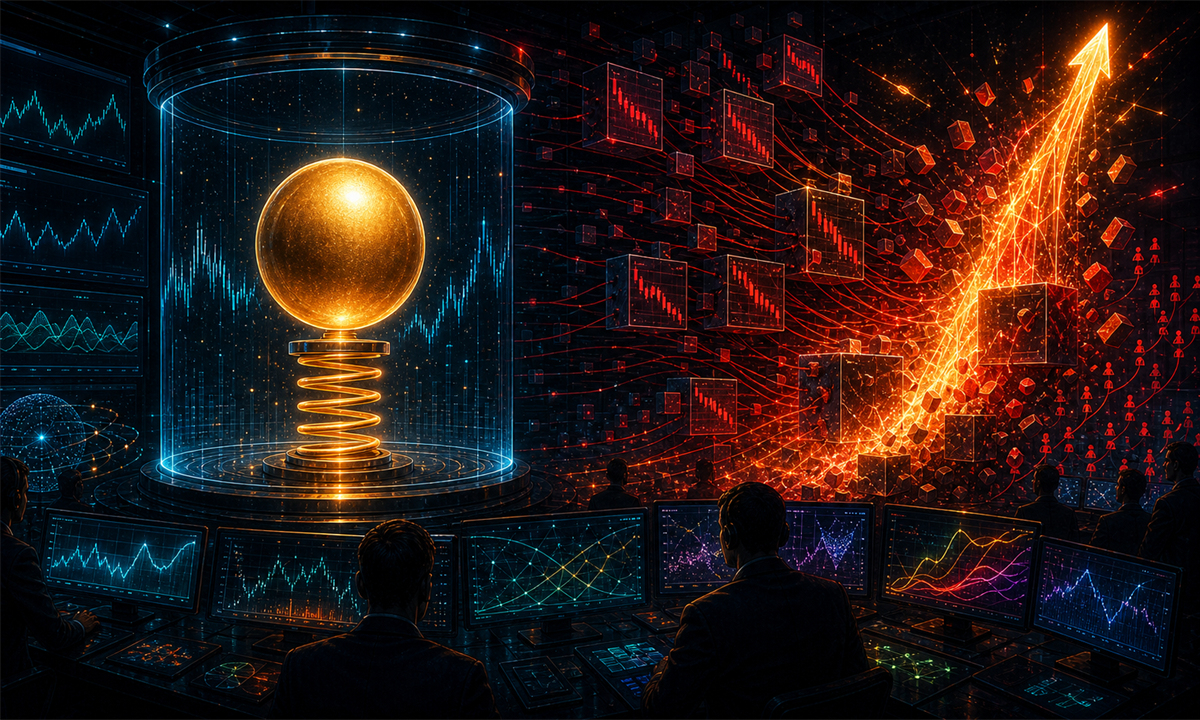 Bitcoin calme dans une chambre de volatilité avec risque de short squeeze sur les dérivés