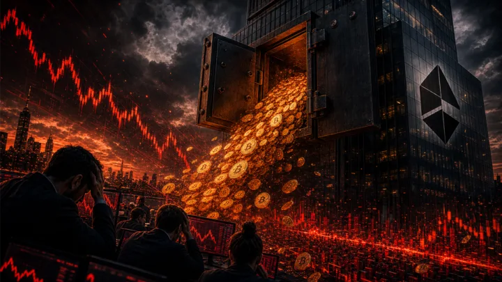 Sorties Bitcoin liées à BlackRock et marché crypto sous pression