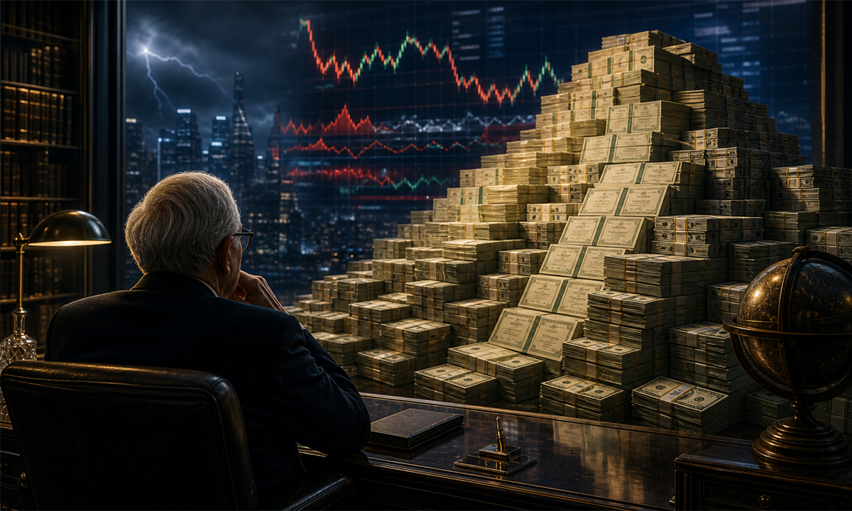 Warren Buffett et le cash record de Berkshire face aux marchés