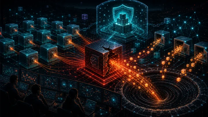 Module DeFi tiers fissuré vidant des coffres multisignatures tandis que le protocole central reste protégé