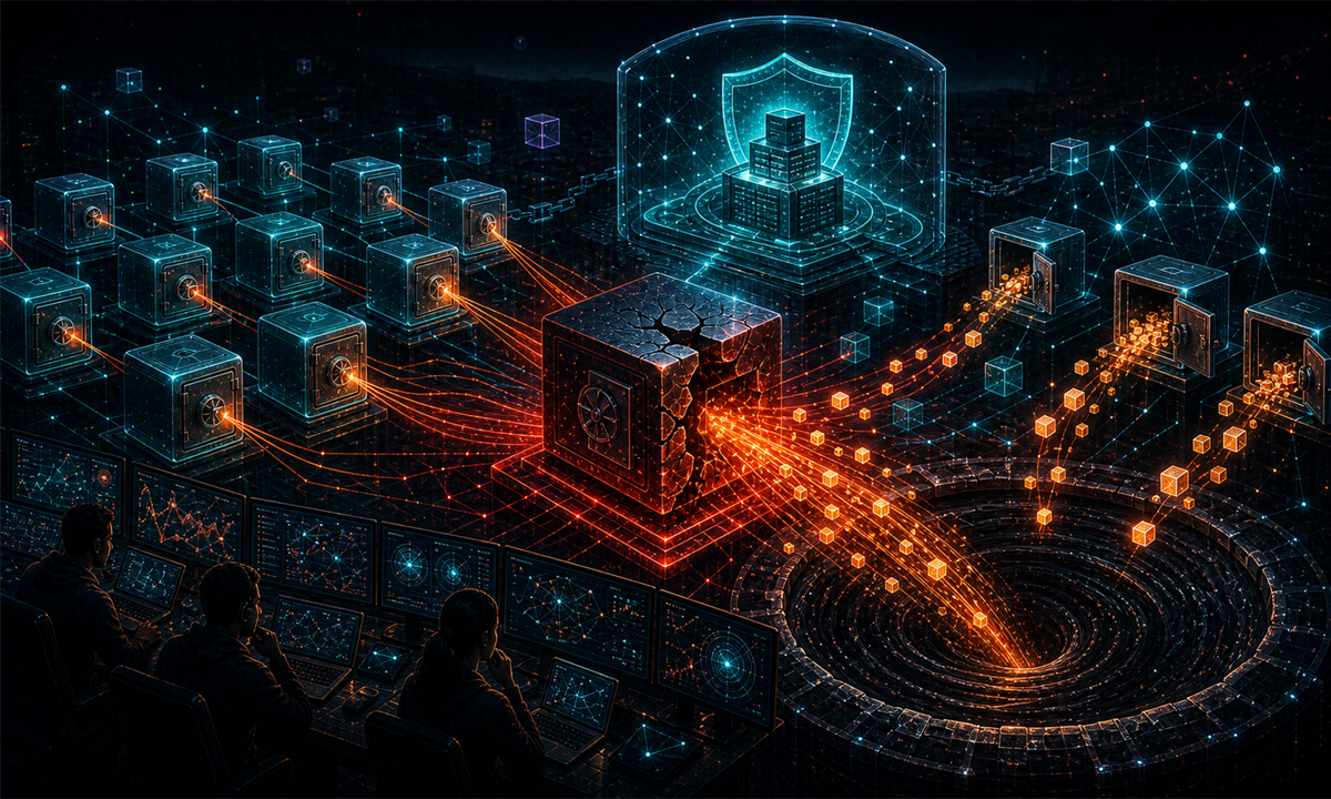 Module DeFi tiers fissuré vidant des coffres multisignatures tandis que le protocole central reste protégé