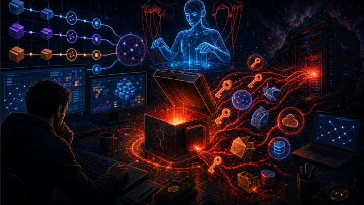 Illustration d’un malware supply chain ciblant développeurs crypto et assistants IA