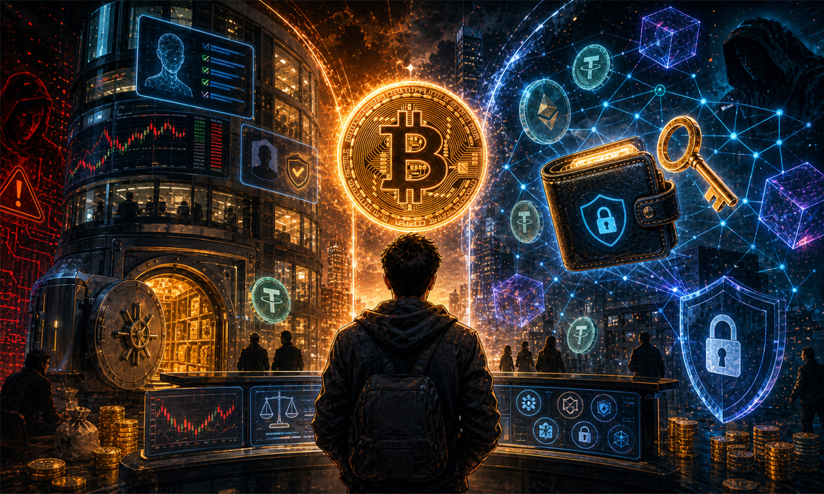Guide visuel sur les exchanges crypto, Bitcoin, wallets et sécurité des plateformes