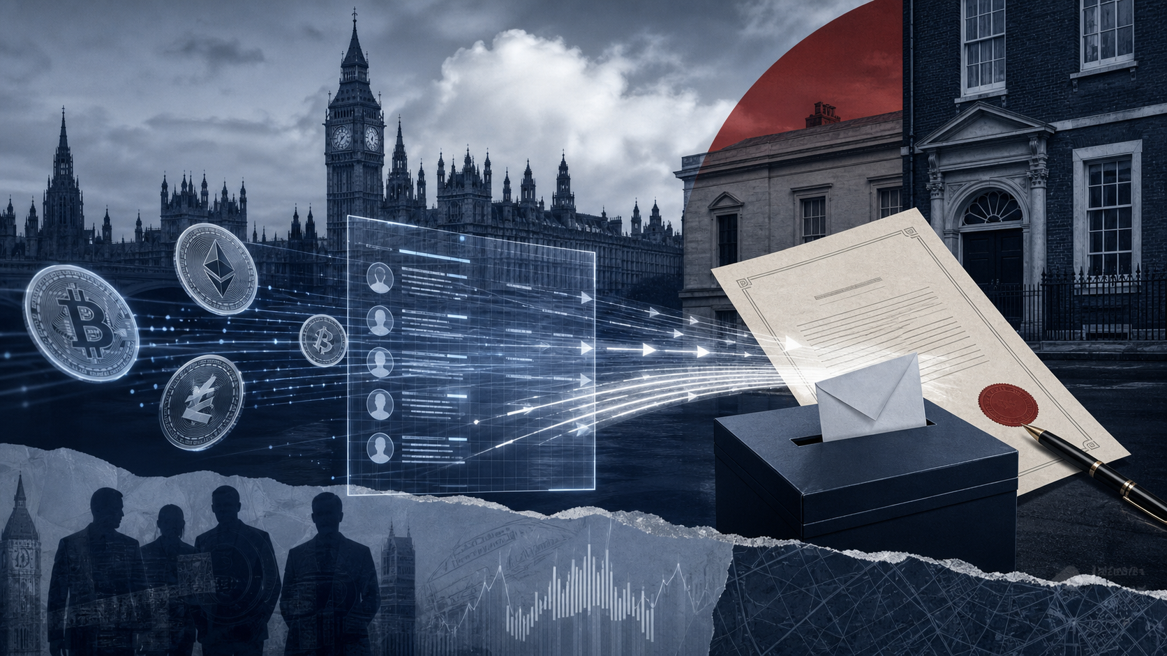 Argent crypto et financement politique au Royaume-Uni