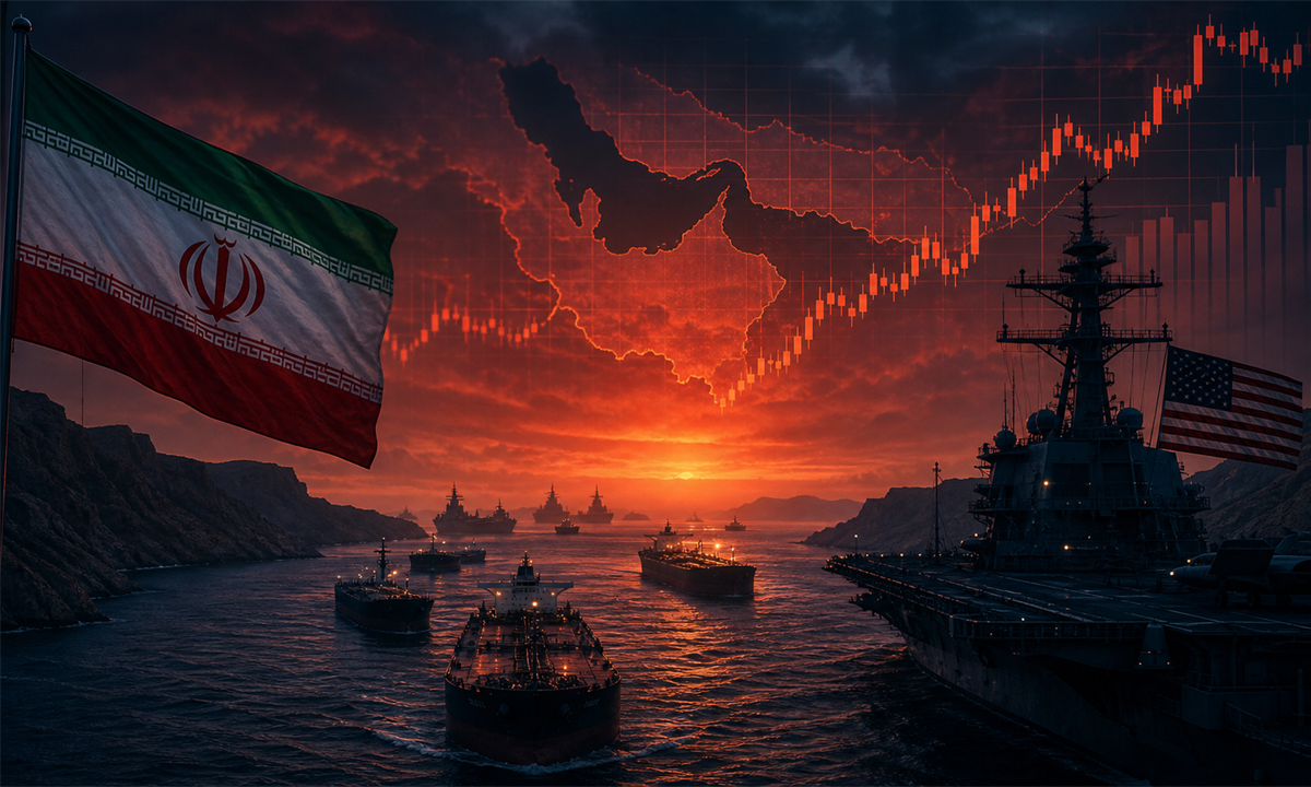 Navires pétroliers bloqués dans le détroit d’Hormuz sur fond de tensions entre l’Iran et les États-Unis