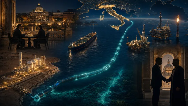 L’Italie et la Libye renforcent leurs liens énergétiques en Méditerranée
