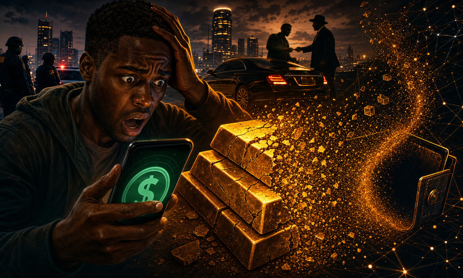 Arnaque à l’or au Kenya payée en USDT avec un investisseur piégé