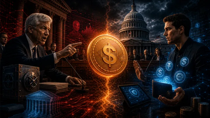 Jamie Dimon face à Coinbase dans le débat sur les stablecoins rémunérés