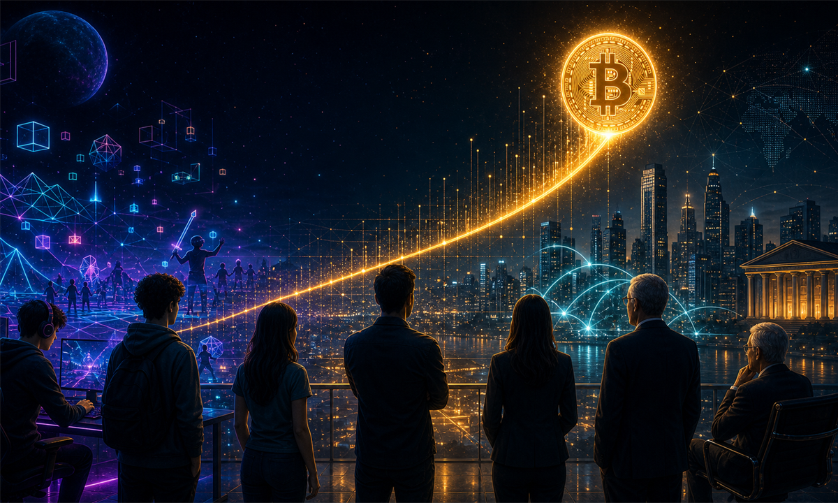 Bitcoin atteignant un objectif symbolique de 1 million de dollars