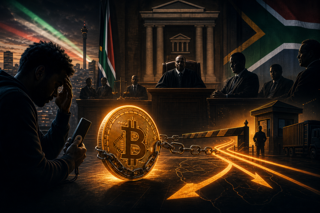 Bitcoin : l’Afrique du Sud durcit le ton sur les transferts de capitaux